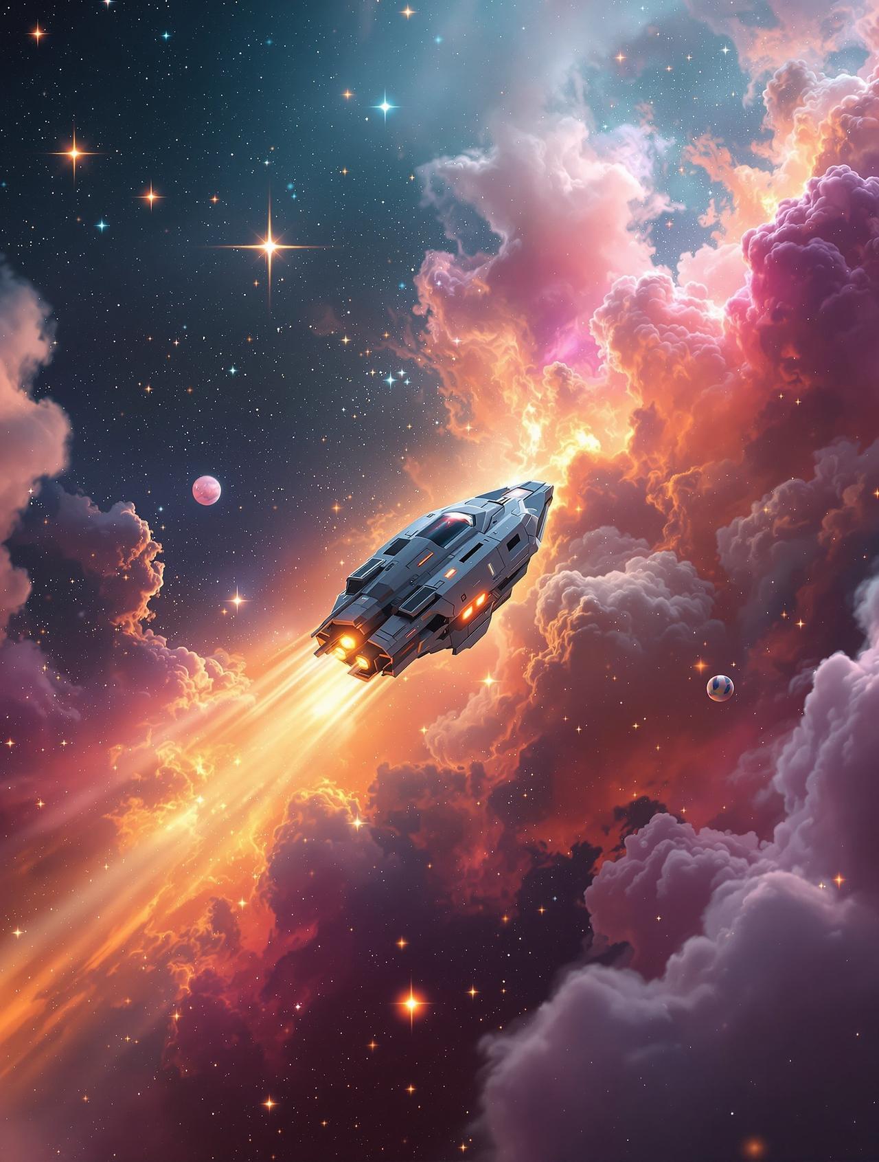 半夜影院作品《星际迷航：东方号》主视觉海报